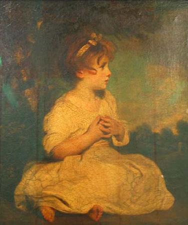 Sir Joshua Reynolds The Age of Innocence Sweden oil painting art
